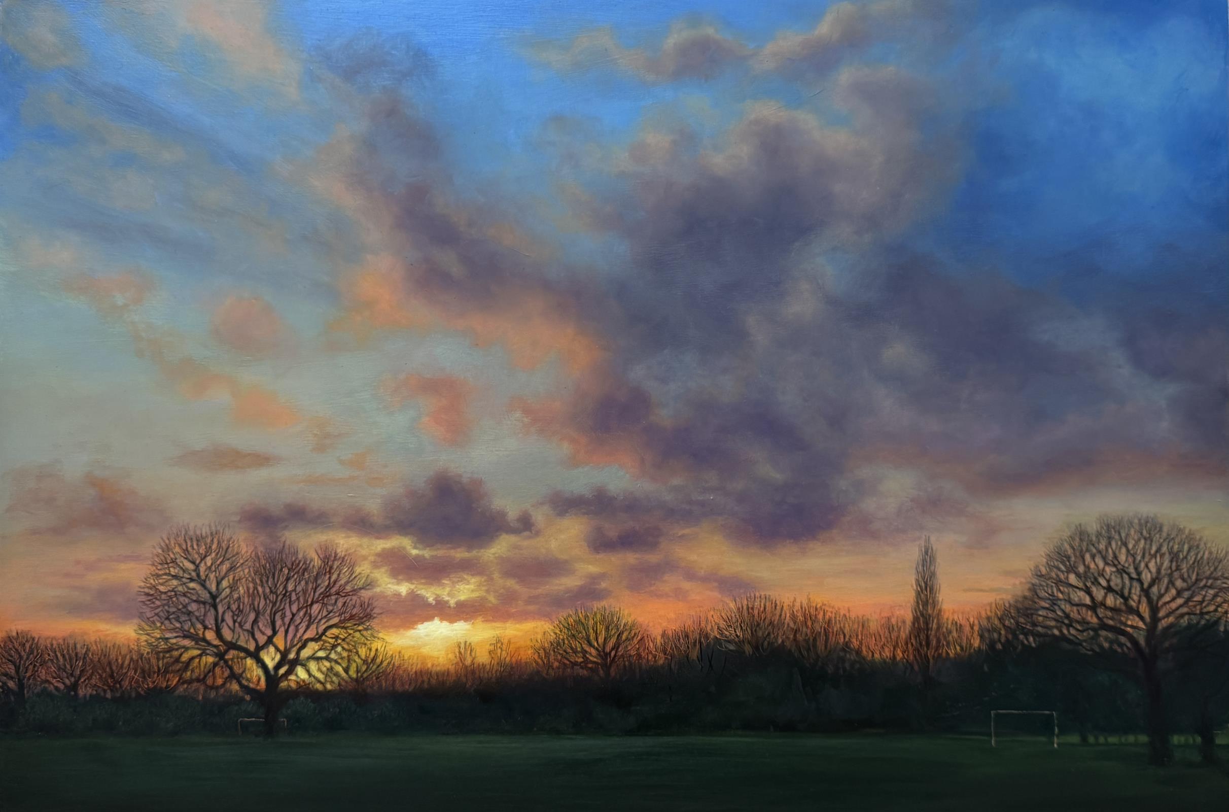 Diana Sandetskaya, Sunset in the Park (XXVII)